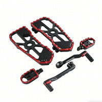 Performance Bagger CNC Aluminum MX Floorboards Shift Brake Levers Kit for Harley Touring Street Road Glide FLHX FLTR 2014-2026