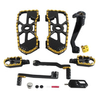 Performance Bagger CNC Aluminum MX Floorboards Shift Brake Levers Kit for Harley Touring Street Road Glide FLHX FLTR 2014-2026