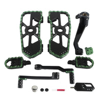 Performance Bagger CNC Aluminum MX Floorboards Shift Brake Levers Kit for Harley Touring Street Road Glide FLHX FLTR 2014-2026