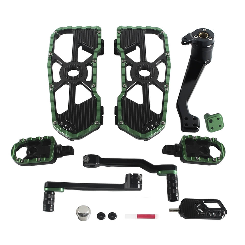 Performance Bagger CNC Aluminum MX Floorboards Shift Brake Levers Kit for Harley Touring Street Road Glide FLHX FLTR 2014-2026