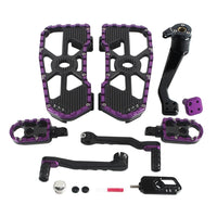 Performance Bagger CNC Aluminum MX Floorboards Shift Brake Levers Kit for Harley Touring Street Road Glide FLHX FLTR 2014-2026