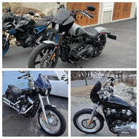 Quarter Fairing Bracket Fit For Harley Softail Standard FXST Street Bob FXBB FXBBS Low Rider FXLR 2018-2026 - pazoma