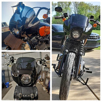 Quarter Fairing Bracket Fit For Harley Softail Standard FXST Street Bob FXBB FXBBS Low Rider FXLR 2018-2026 - pazoma