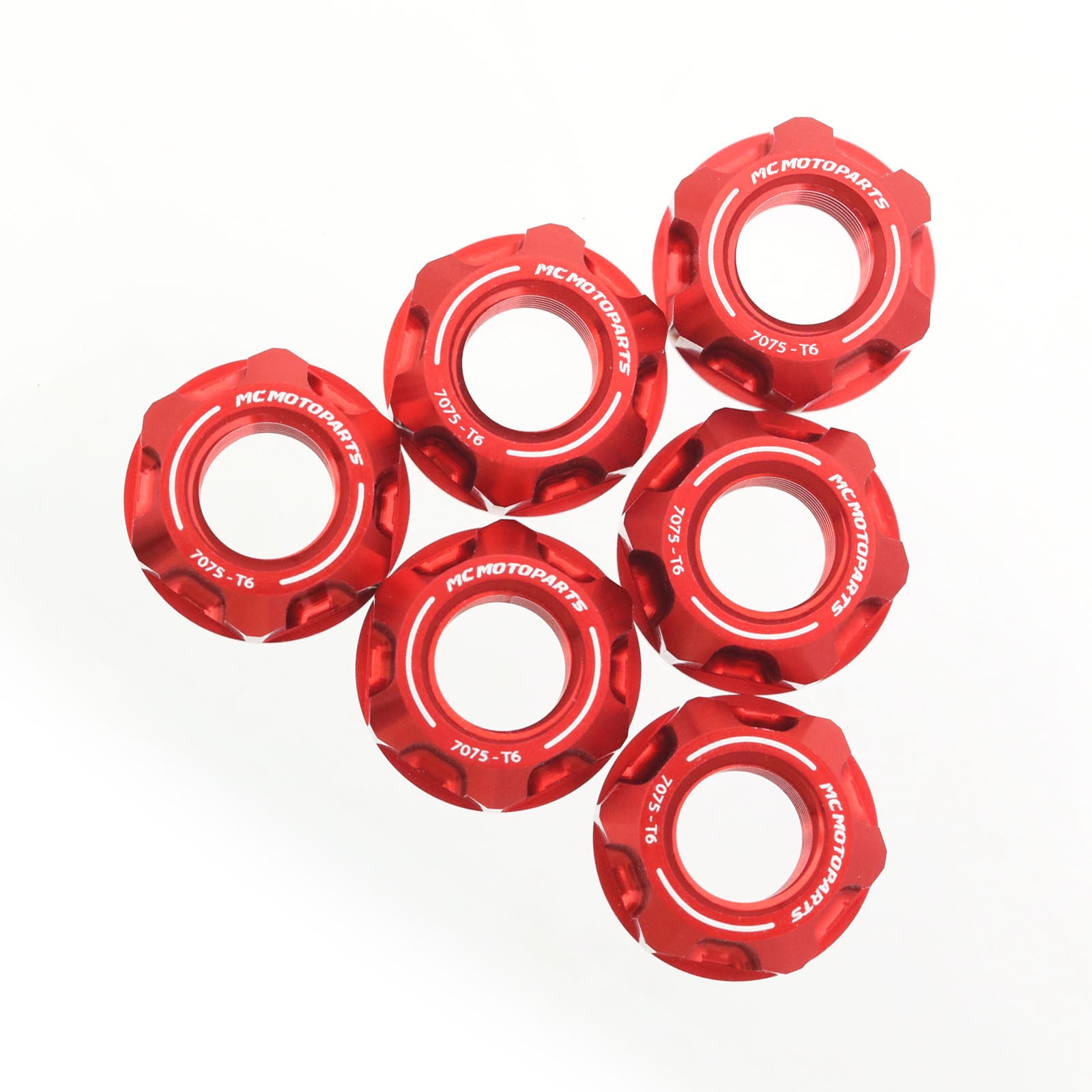 Fit Kawasaki SPOKE6 High Quality M10 Rear Sprocket Nuts Kit | MC