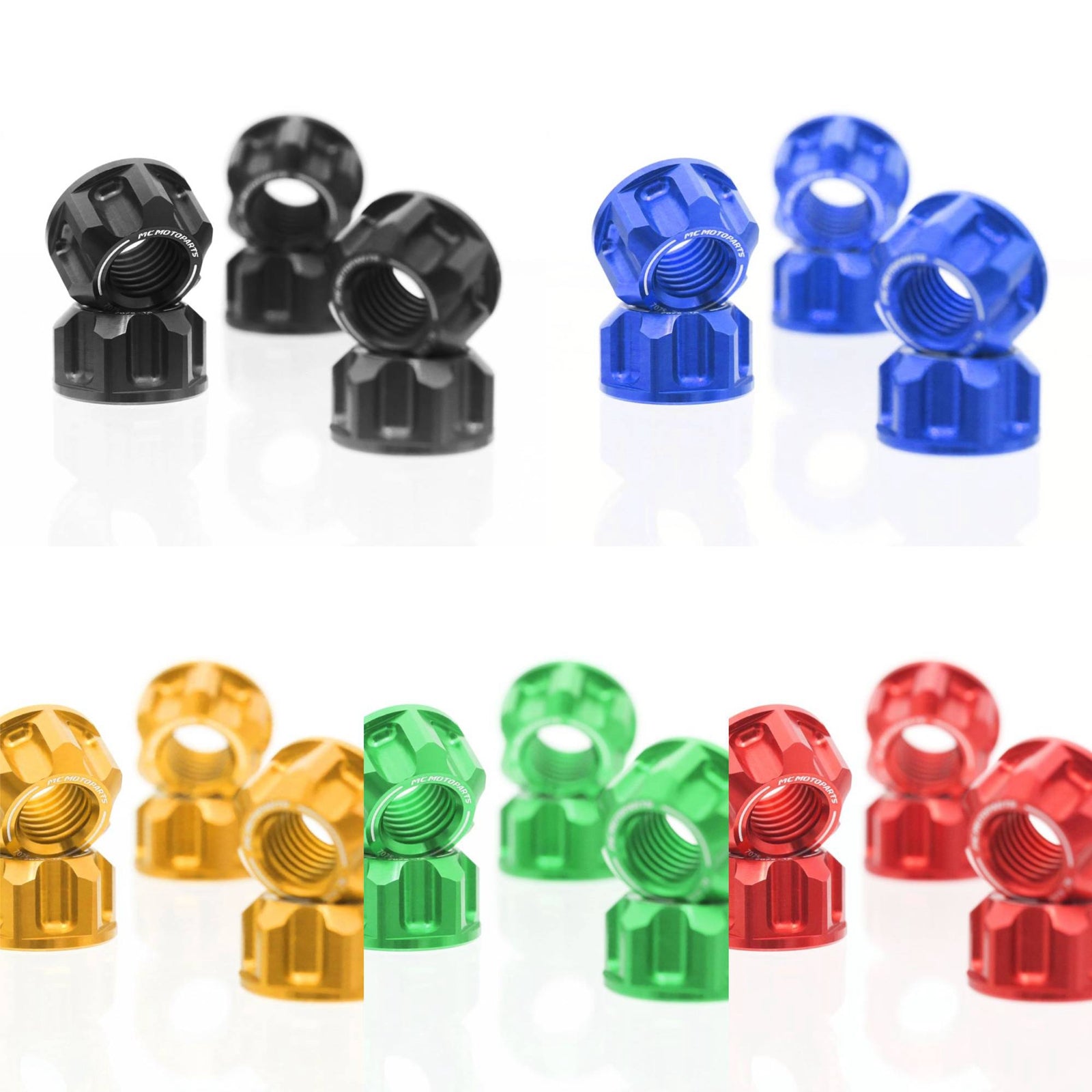 Fit Yamaha SPOKE6 High Quality M10 Rear Sprocket Nuts Kit | MC
