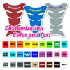 Custom Motorcycle Gas Tank Pad Protector Anti-Slip Fish Bone Shield - Upload Your Photo Image to create your unique TANK PAD - MC Motoparts