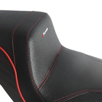 Top Performance Tailwhip Seats LS Step 2-Up Gel Pad Seat for 2008-2025 Harley Touring FL Road Glide Street Glide Road King