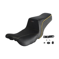 Top Performance Tailwhip Seats LS Step 2-Up Gel Pad Seat for 2008-2025 Harley Touring FL Road Glide Street Glide Road King