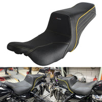 Top Performance Tailwhip Seats LS Step 2-Up Gel Pad Seat for 2008-2025 Harley Touring FL Road Glide Street Glide Road King