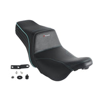 Top Performance Tailwhip Seats LS Step 2-Up Gel Pad Seat for 2008-2025 Harley Touring FL Road Glide Street Glide Road King