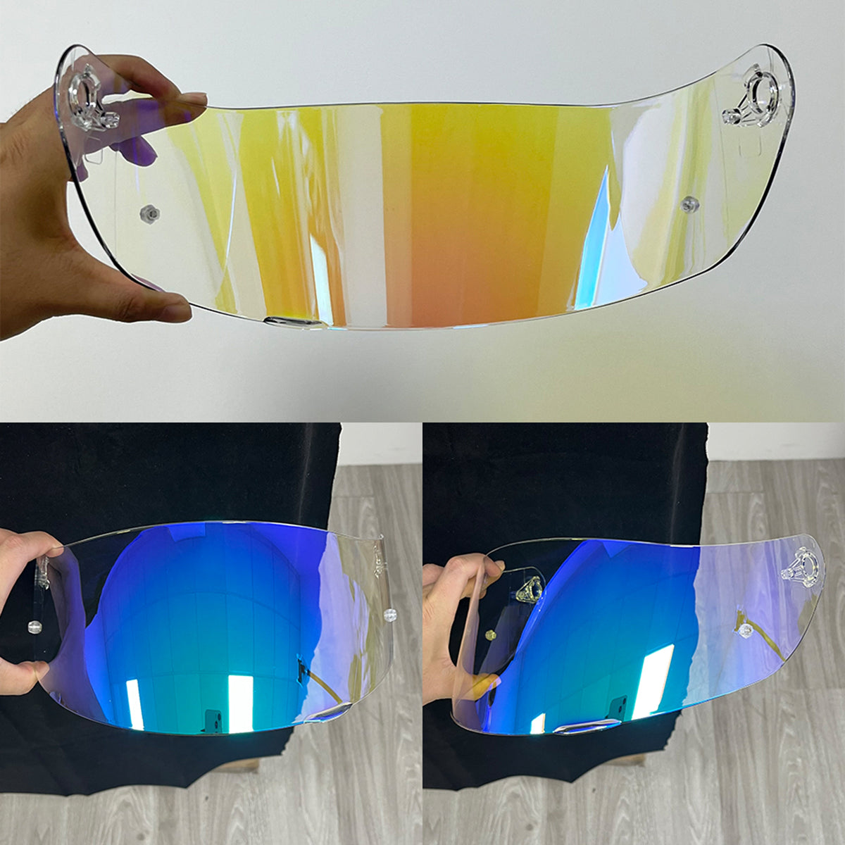 For AGV K1/S K3SV K5/S Replacement Visor – Light Tint Finishes / Clear - Day & Night Use Series