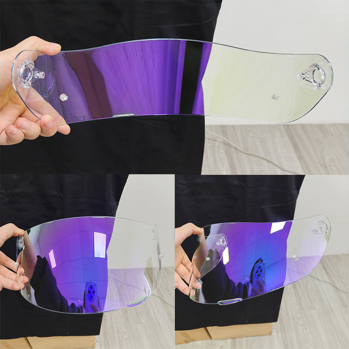 For ILM 902/L/BT Replacement Visor – Light Tint Finishes / Clear - Day & Night Use Series