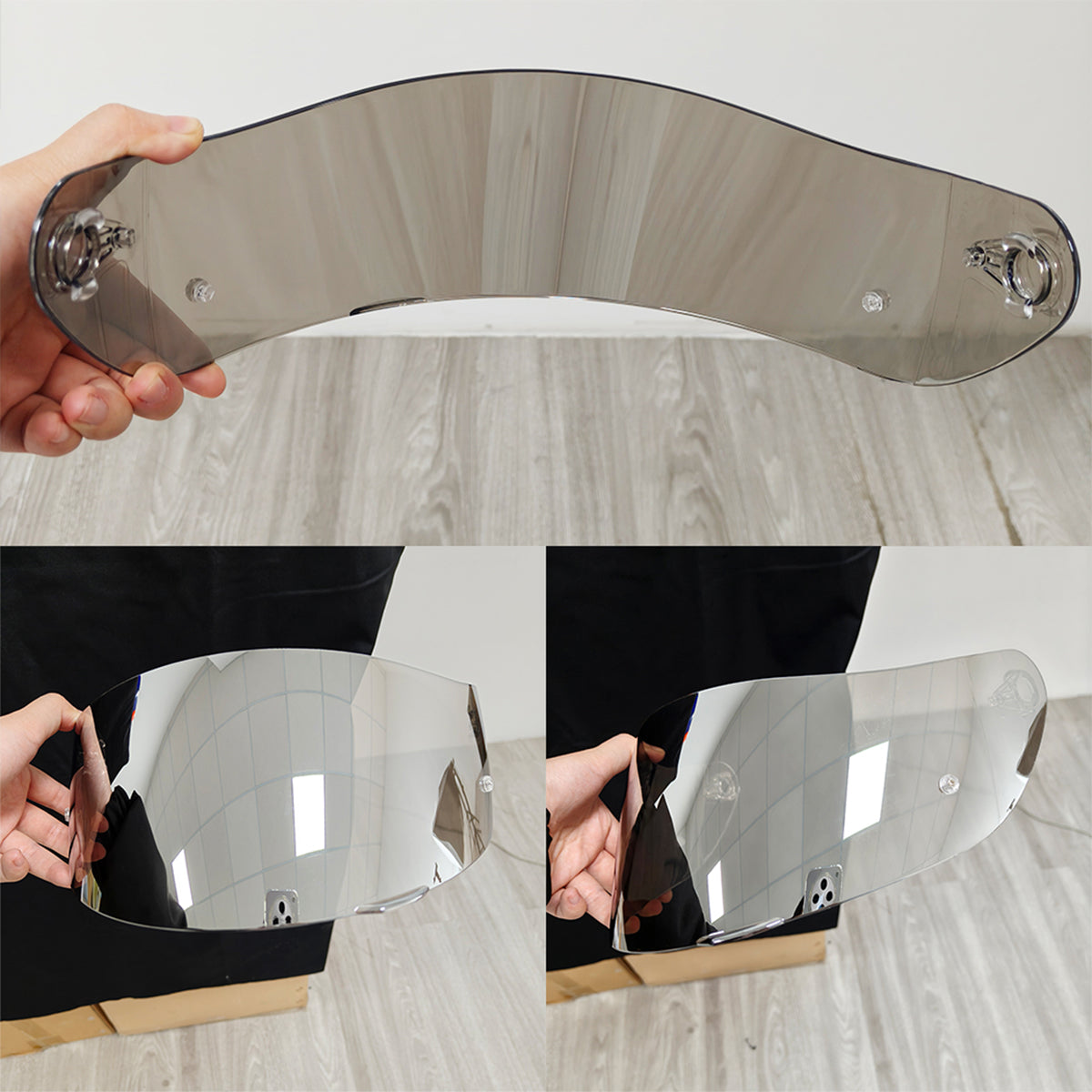 For ILM 902/L/BT Replacement Visor – Light Tint Finishes / Clear - Day & Night Use Series