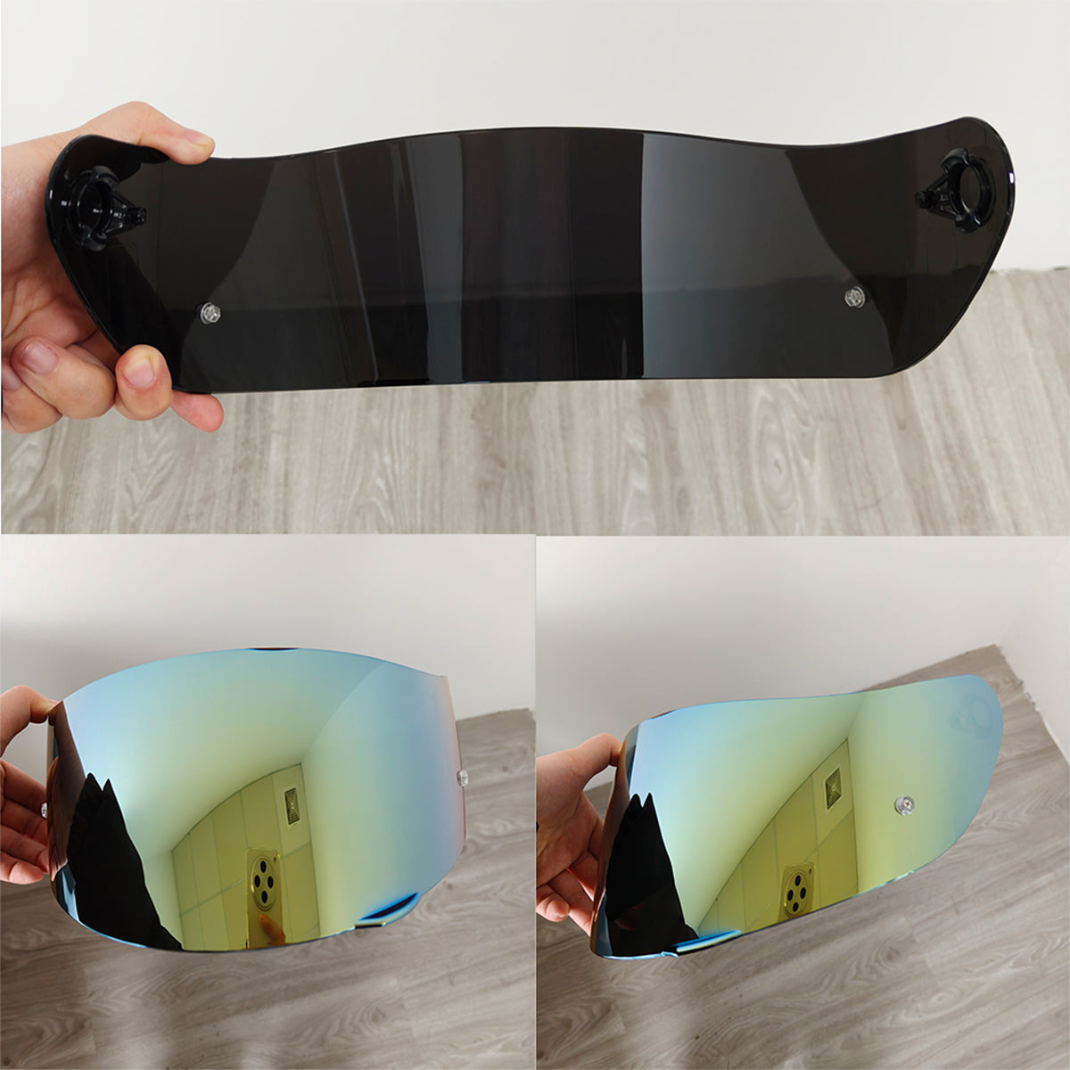 For AGV K1/S K3SV K5/S Replacement Visor – Tinted & Spectra Mirror Finishes - Daytime Use Series