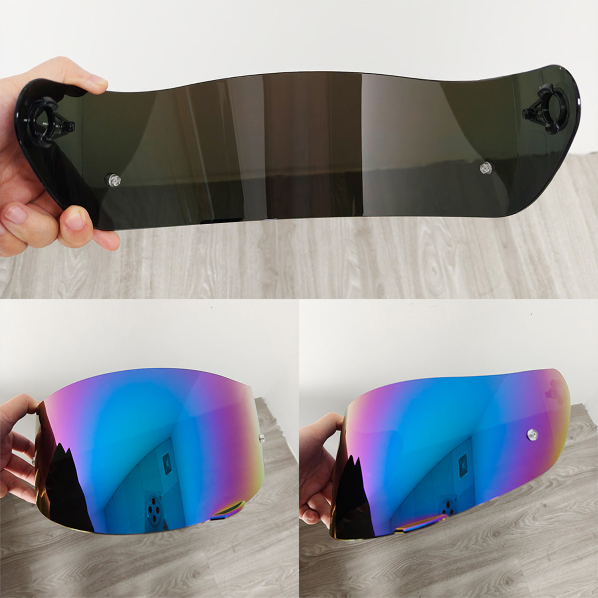 For AGV K1/S K3SV K5/S Replacement Visor – Tinted & Spectra Mirror Finishes - Daytime Use Series