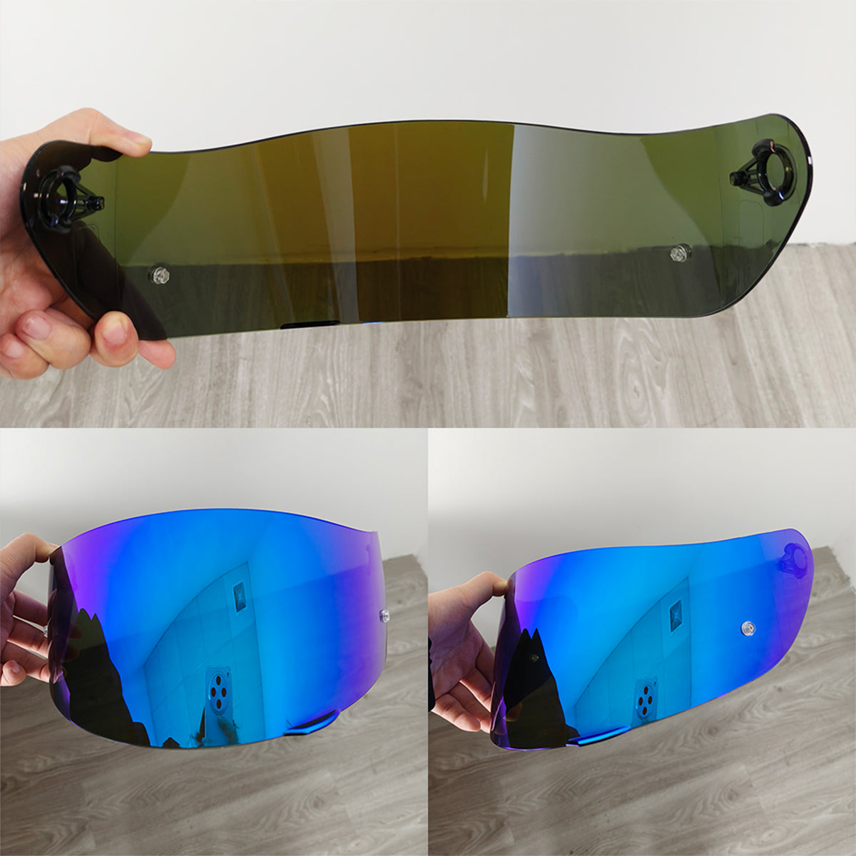 For AGV K1/S K3SV K5/S Replacement Visor – Tinted & Spectra Mirror Finishes - Daytime Use Series