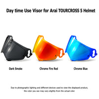 For Arai VAS-A / MAX-V Replacement Visor -  TourCross 5 / TX5 - Daytime Use Series