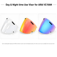 For Arai VAS-Z Replacement Visor -  VZ-RAM / SZ-R VAS / SZ-R EVO - Day & Night Use Series