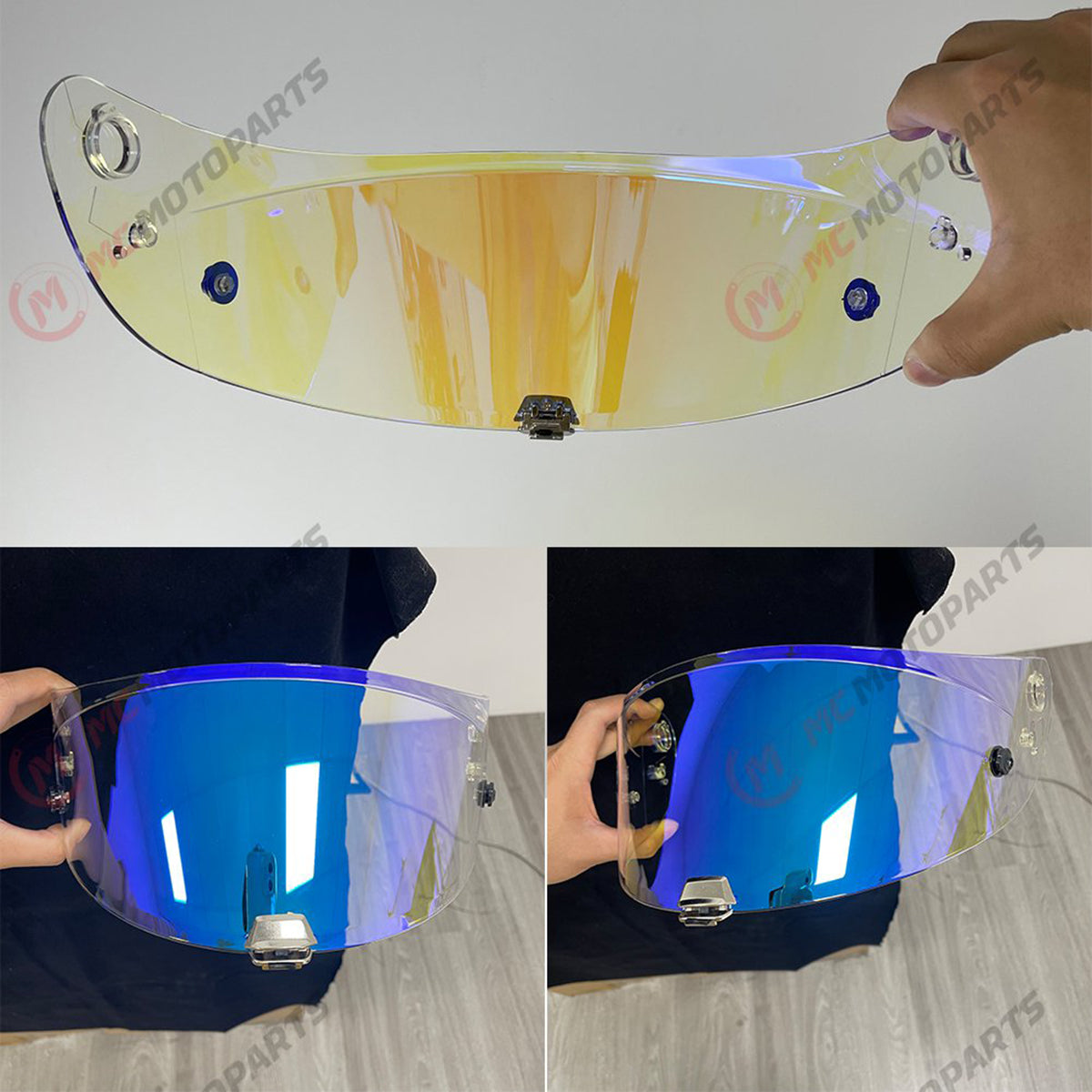 For HJC RPHA 11 70 Replacement Visor (HJ26 / ST) – Light Tint Finishes / Clear - Day & Night Use Series