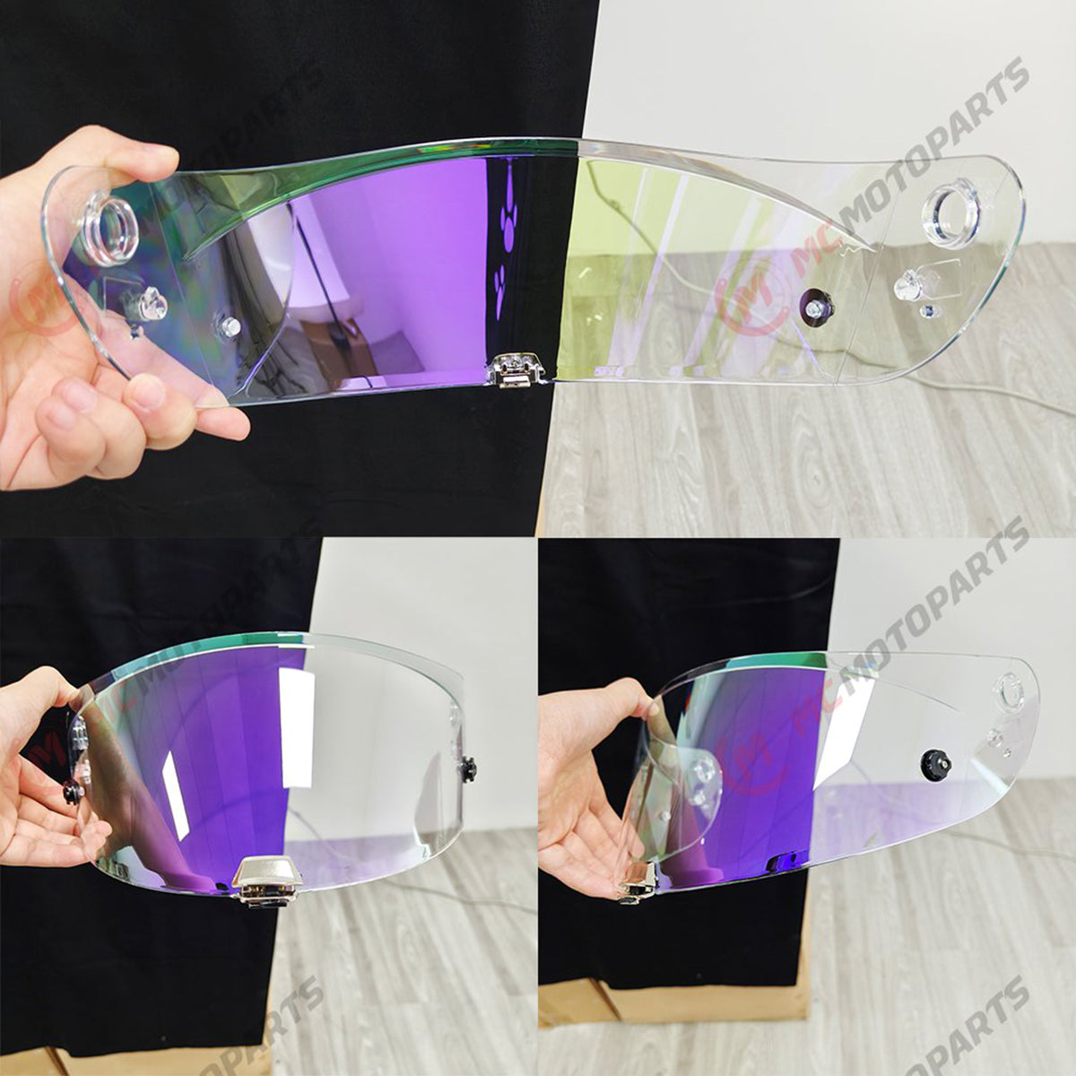 For HJC RPHA 11 70 Replacement Visor (HJ26 / ST) – Light Tint Finishes / Clear - Day & Night Use Series