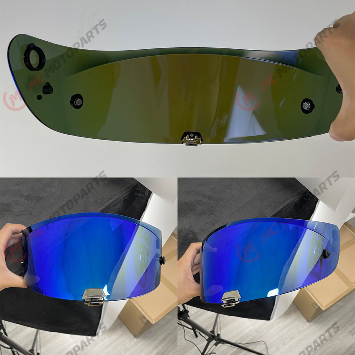 For HJC RPHA 11 70 Replacement Visor (HJ26 / ST) – Tinted & Spectra Mirror Finishes - Daytime Use Series