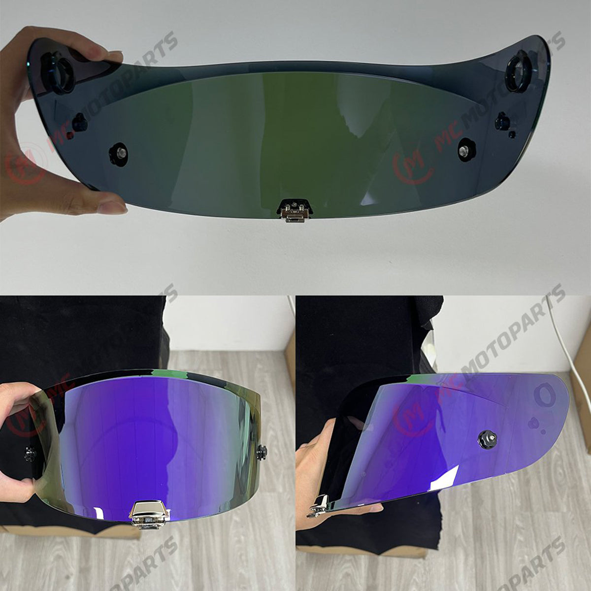 For HJC RPHA 11 70 Replacement Visor (HJ26 / ST) – Tinted & Spectra Mirror Finishes - Daytime Use Series