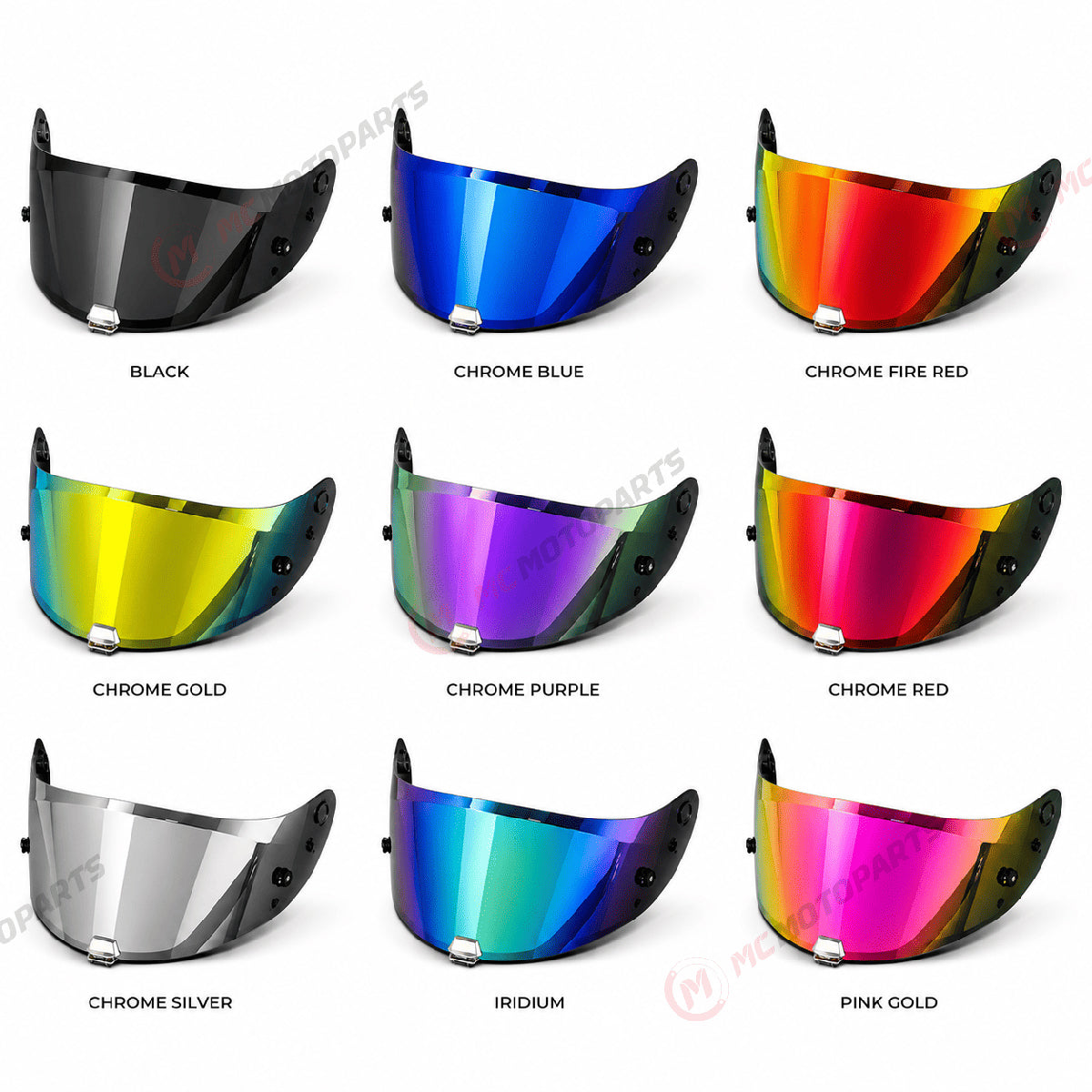 For HJC RPHA 11 70 Replacement Visor (HJ26 / ST) – Tinted & Spectra Mirror Finishes - Daytime Use Series