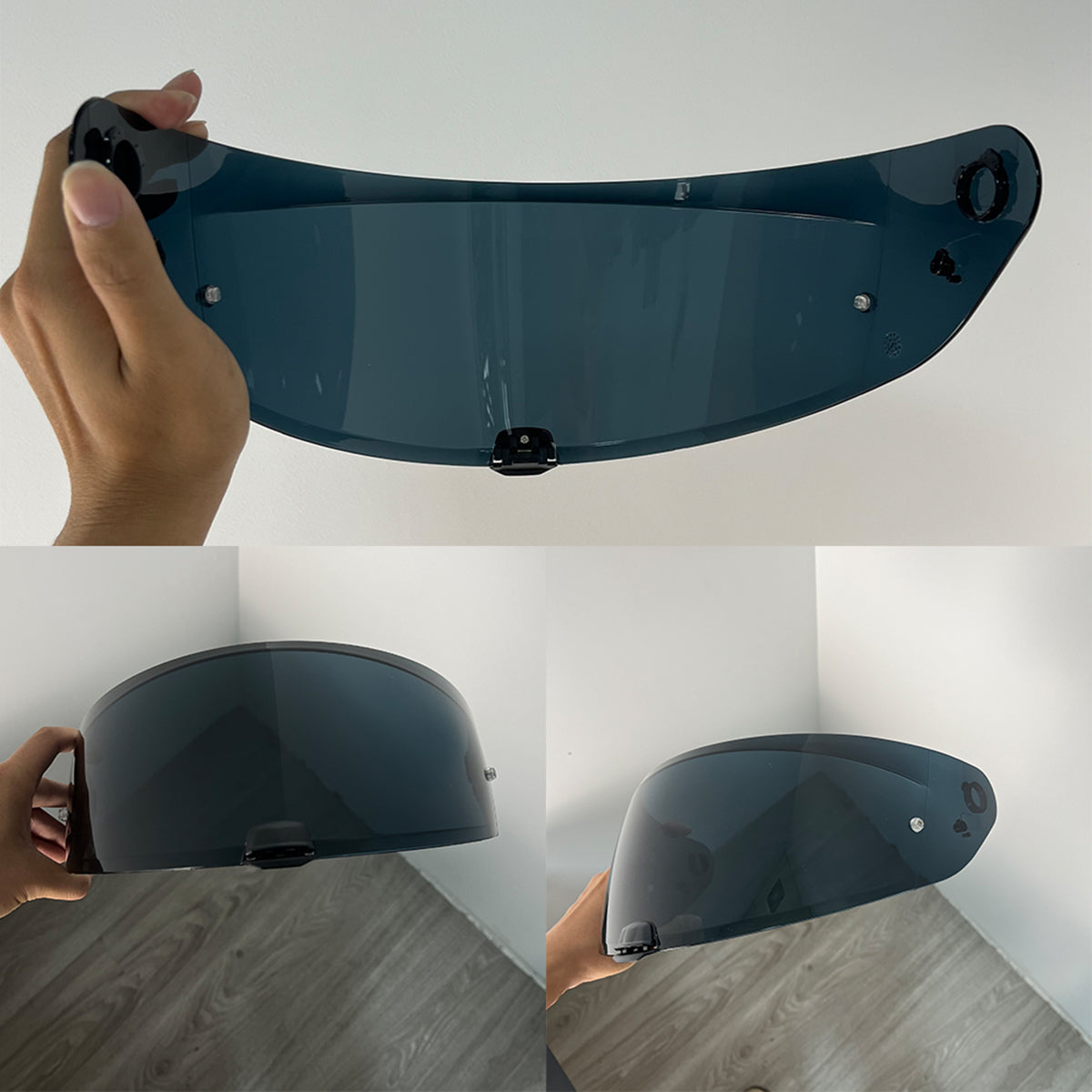 For HJC i70 i10 Replacement Visor (HJ31) – Tinted & Spectra Mirror Finishes - Daytime Use Series