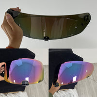 For HJC i70 i10 Replacement Visor (HJ31) – Tinted & Spectra Mirror Finishes - Daytime Use Series