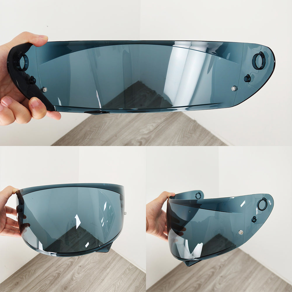 For HJC C10 Replacement Visor (HJ34P) – Light Tint Finishes / Clear - Day & Night Use Series