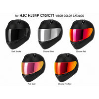 For HJC C10 Replacement Visor (HJ34P) – Tinted & Spectra Mirror Finishes - Daytime Use Series
