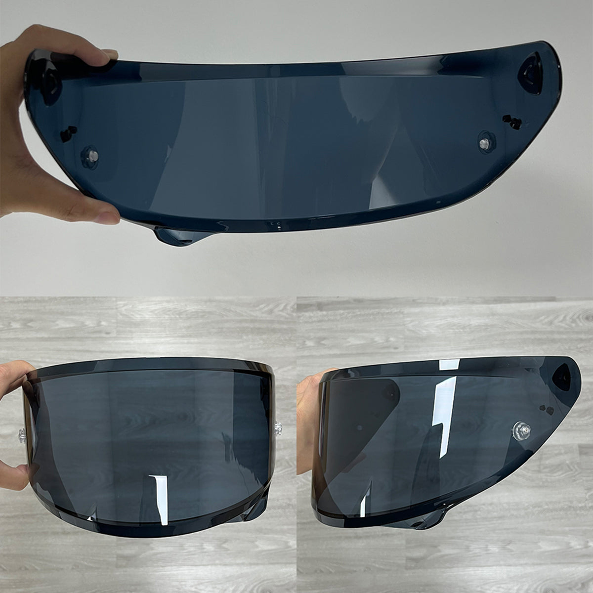 For HJC RPHA 12 / 12N Replacement Visor (HJ42) – Tinted & Spectra Mirror Finishes - Daytime Use Series