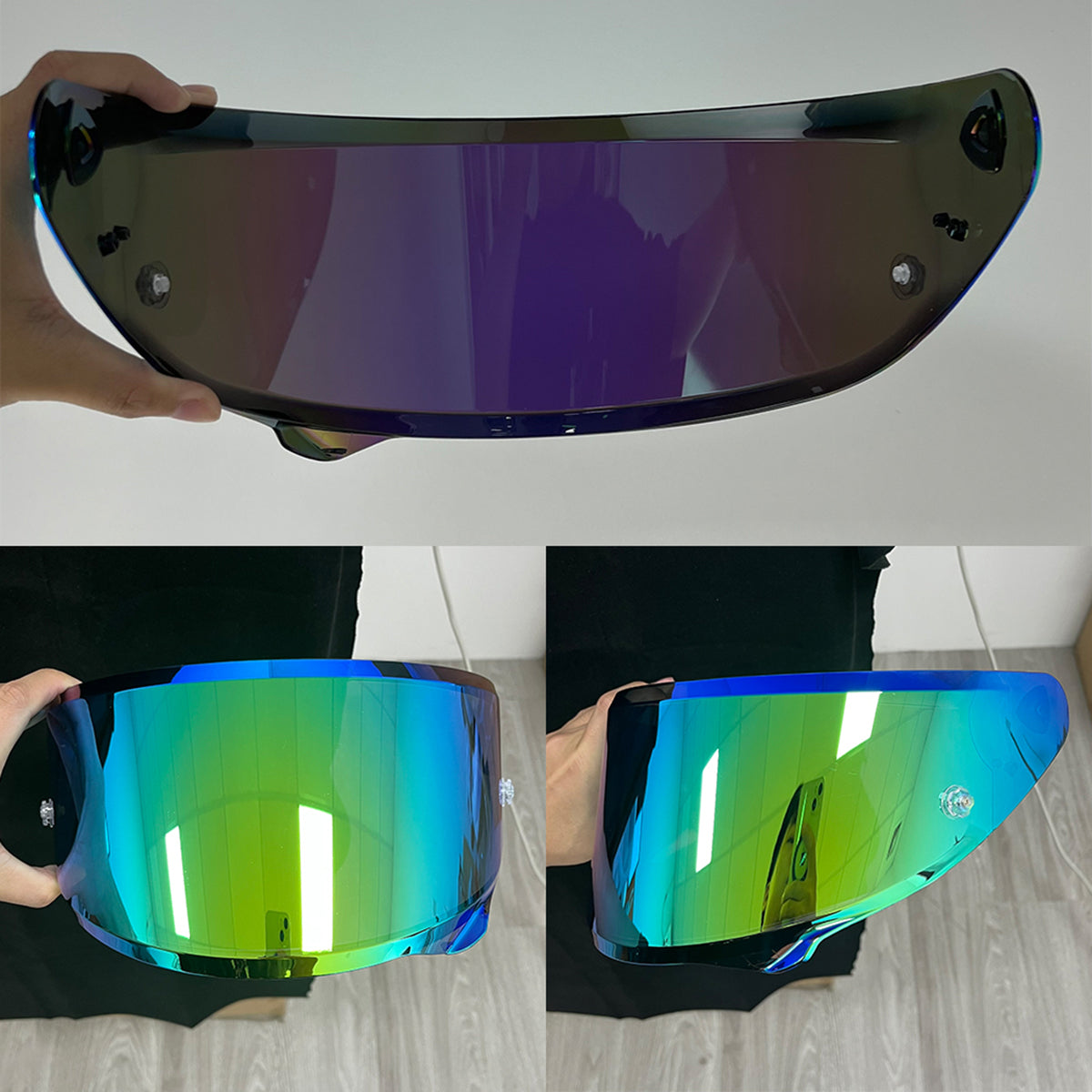 For HJC RPHA 12 / 12N Replacement Visor (HJ42) – Tinted & Spectra Mirror Finishes - Daytime Use Series