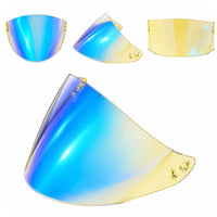 For KYT GP Helmet Replacement Visor Light Tint Finishes Clear Day Night Use Series