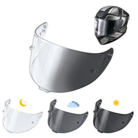 For KYT TT Course Helmet Replacement Visor UV Photochromic Series