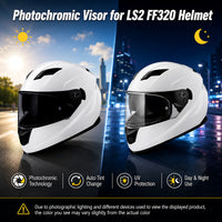 For LS2 Assault Stream Rapid Storm Replacement Visor (FF320,FF328,FF353,FF800)