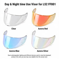 For LS2 Citation Sedici Strada 2/3 FT2 Vector Replacement Visor (FF801,FF397,FF813) – Light Tint Finishes / Clear - Day & Night Use Series