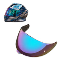 Tinted and Spectra Mirror finish helmet visor for Shoei GT-Air 3 by MC Motoparts, designed for daytime riding.