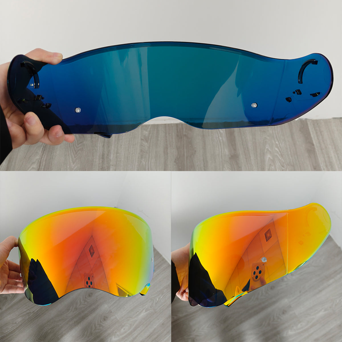 For Shoei Hornet ADV / X2 Replacement Visor (CNS-2) – Tinted & Spectra Mirror Finishes - Daytime Use Series