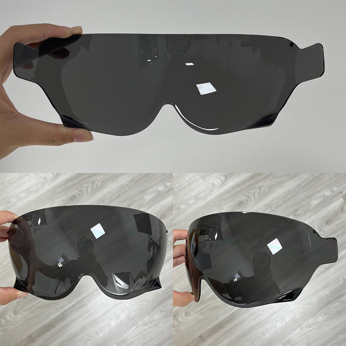 For Shoei JO / Plus / EX-Zero Replacement Visor (CJ-3) – Tinted & Spectra Mirror Finishes - Daytime Use Series
