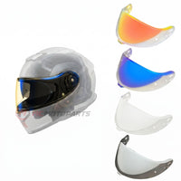 Shoei Neotec 3 helmet visor by MC Motoparts, light tint and clear options for day and night riding, replacement helmet visor