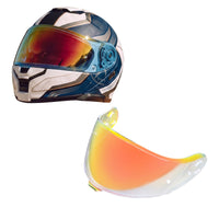 Shoei Neotec 3 helmet visor by MC Motoparts, light tint and clear options, suitable for day and night riding.