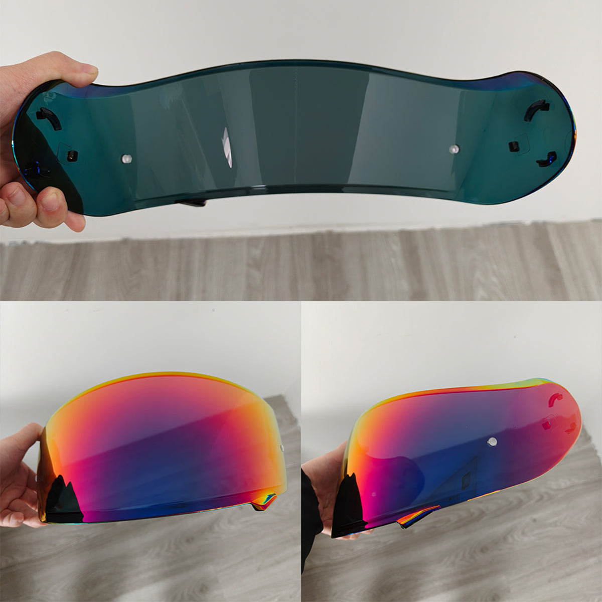For Shoei Neotec 2 Replacement Visor (CNS-3) – Tinted & Spectra Mirror Finishes - Daytime Use Series