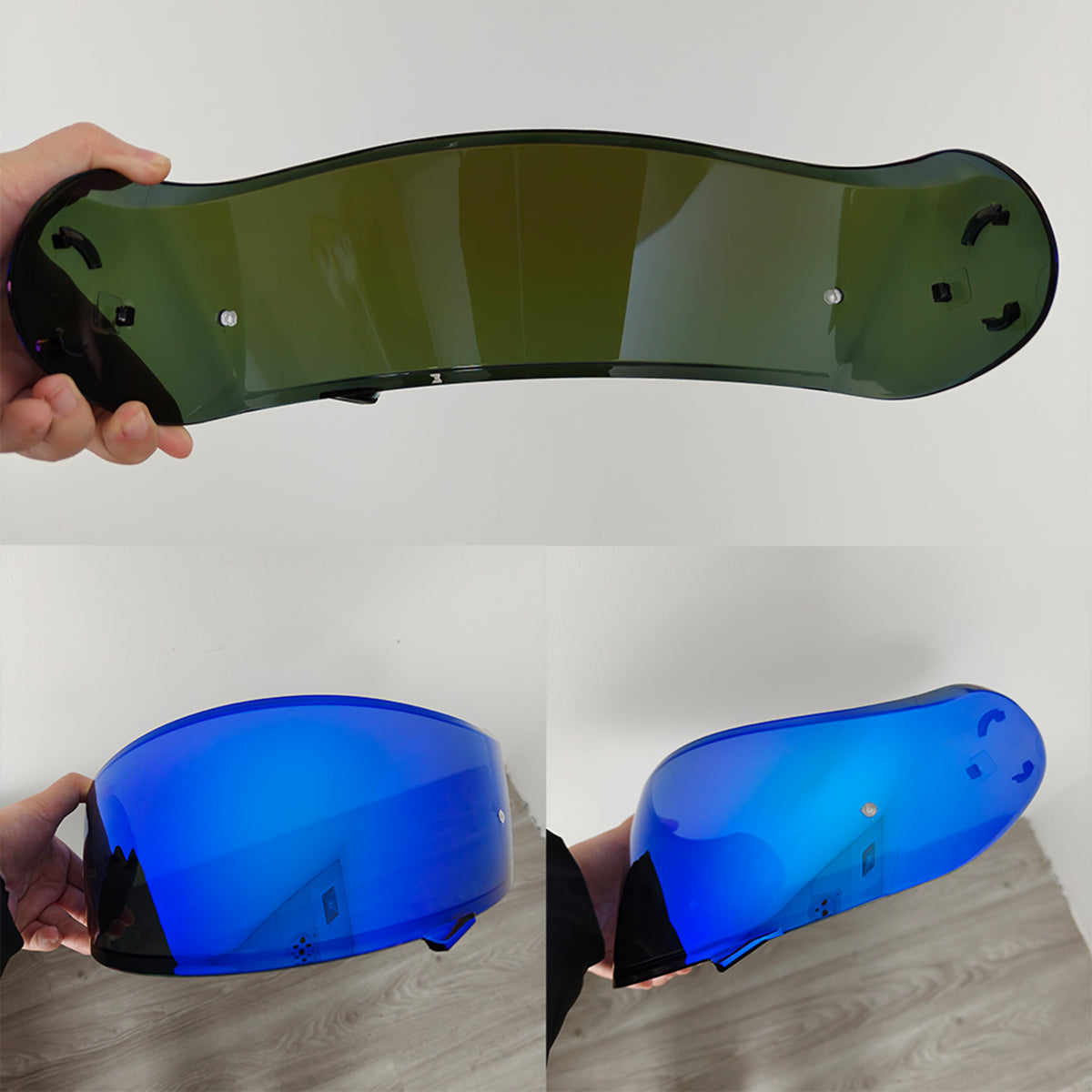 For Shoei Neotec 2 Replacement Visor (CNS-3) – Tinted & Spectra Mirror Finishes - Daytime Use Series