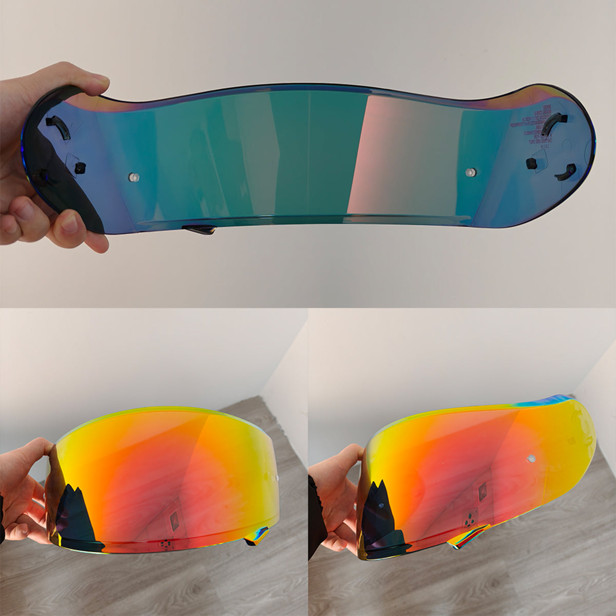 For Shoei Neotec 2 Replacement Visor (CNS-3) – Tinted & Spectra Mirror Finishes - Daytime Use Series