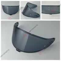 Light tint and clear replacement helmet visor for Shoei X15, RF1400, NXR2, and X-SPR PRO helmets by MC Motoparts.