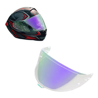 Light tint and clear helmet visor for Shoei X15, RF1400, NXR2, and X-SPR PRO helmets by MC Motoparts for day and night use