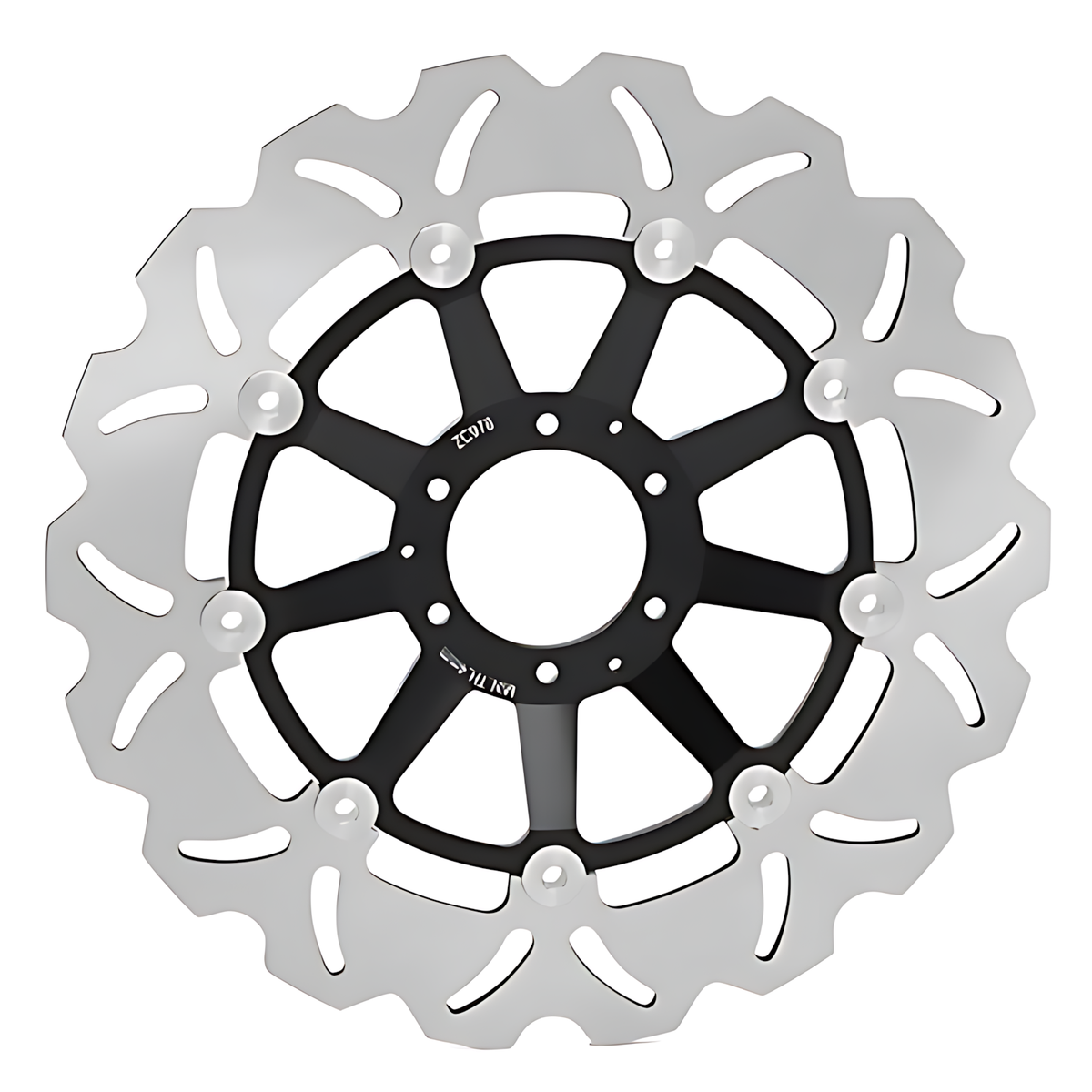 Floating Front Brake Disc Rotor for Honda CRF1000L / CRF1100L Africa Twin (2016-2021) – Black Hub