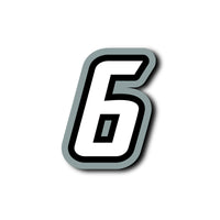 Personalize Custom MX Dirt Bike Motorcycle Racing Number Stickers - N32 - MC Motoparts