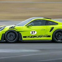 Personalize Custom Race Car Sticker Decals 2pcs - Oval Number Car Sticker - MC Motoparts